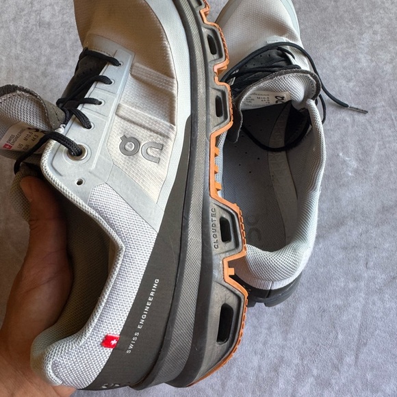 On Running Men's Gray and Black Sneakers - Picture 7 of 10